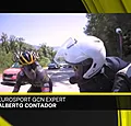 Héérlijk: Roglic grapt in volle koers met Contador (🎥)