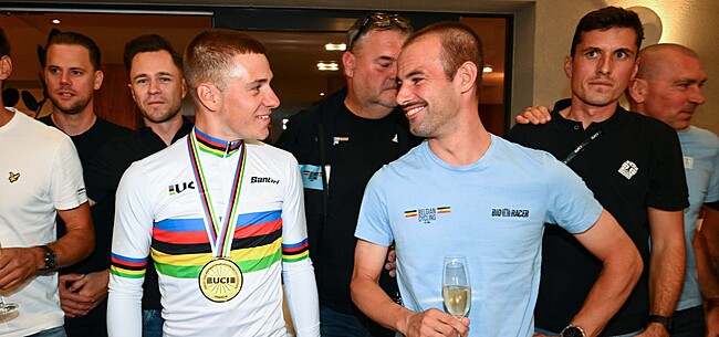 Evenepoel en Campenaerts dollen erop los: 'Het is mijn dag weer niet'