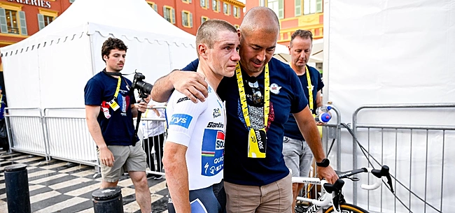 Remco Evenepoel deelt treurige reden van huilbui in Nice