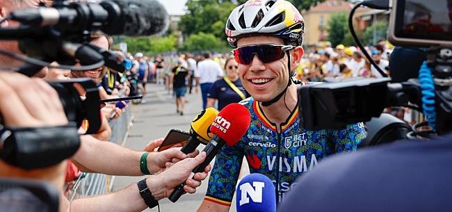 Wout van Aert maakt jong meisje dolgelukkig met prachtig gebaar